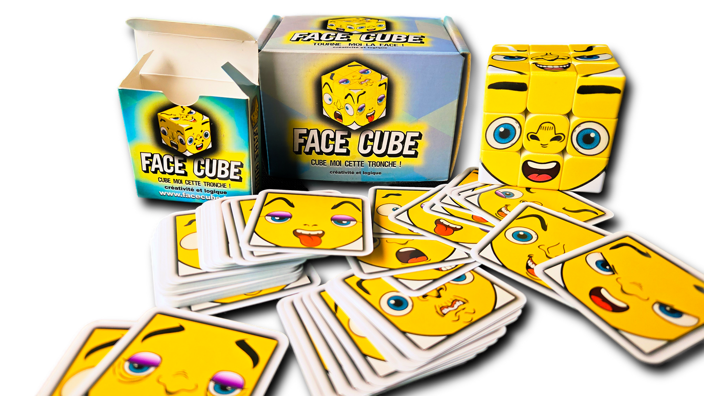 FACE CUBE Pack cartes + cube