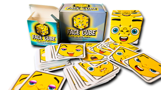 FACE CUBE Pack cartes + cube